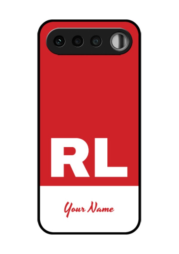 Realme 16 5G Custom Glass Phone Case - Dual Tone Custom Text Design