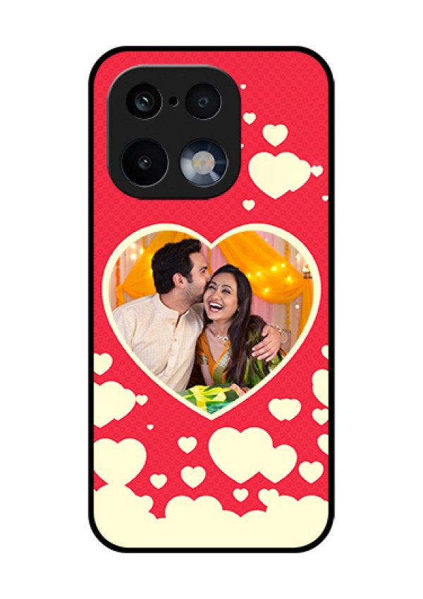Realme 16 Pro 5G Custom Glass Phone Case - Love Symbols Phone Cover Design