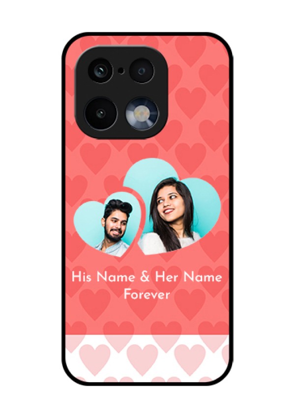 Realme 16 Pro 5G Custom Glass Phone Case - Couple Pic Upload Design