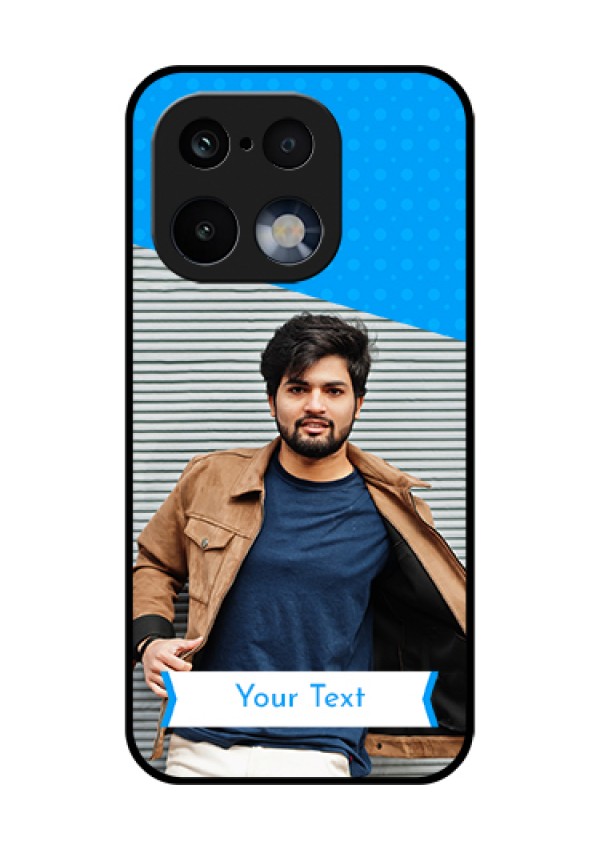 Realme 16 Pro 5G Custom Glass Phone Case - Simple Blue Color Design
