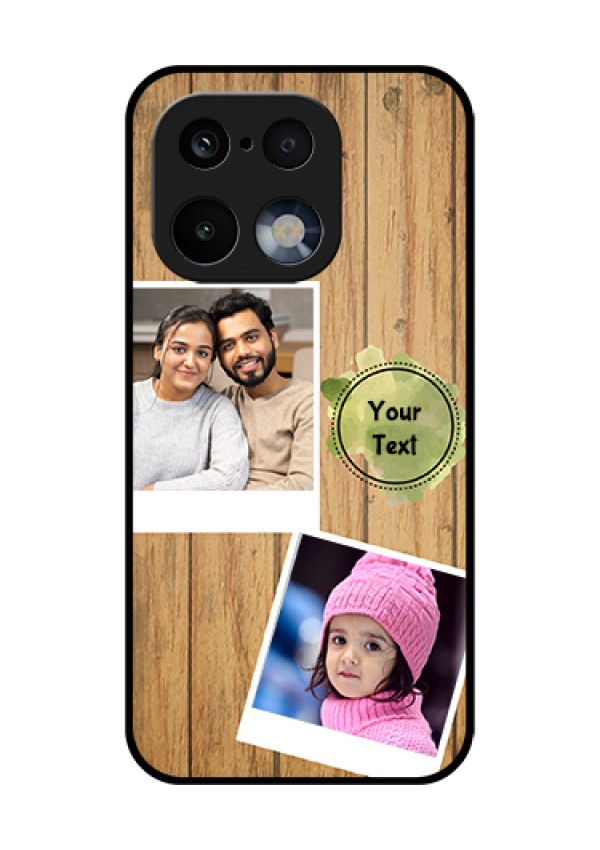 Realme 16 Pro 5G Custom Glass Phone Case - Wooden Texture Design