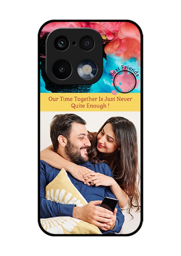 Realme 16 Pro 5G Custom Glass Phone Case - Quote With Acrylic Painting Design