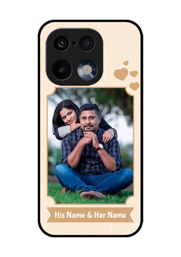Realme 16 Pro 5G Custom Glass Phone Case - With Confetti Love Design
