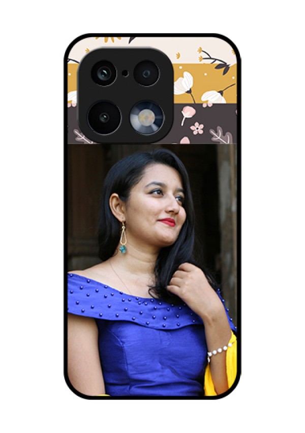 Realme 16 Pro 5G Custom Glass Phone Case - Stylish Floral Design
