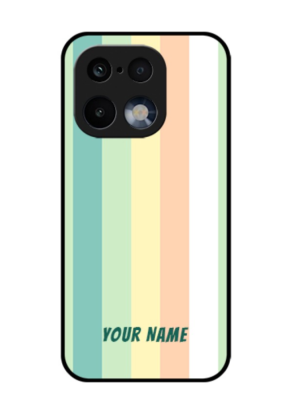 Realme 16 Pro 5G Custom Glass Phone Case - Multi - Colour Stripes Design