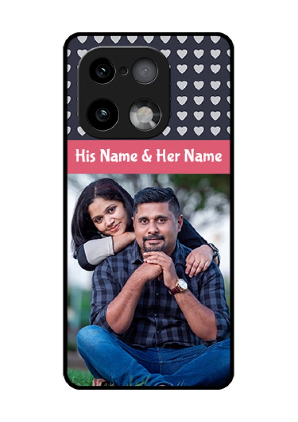 Realme 16 Pro Plus 5G Custom Glass Phone Case - Love Symbols Design