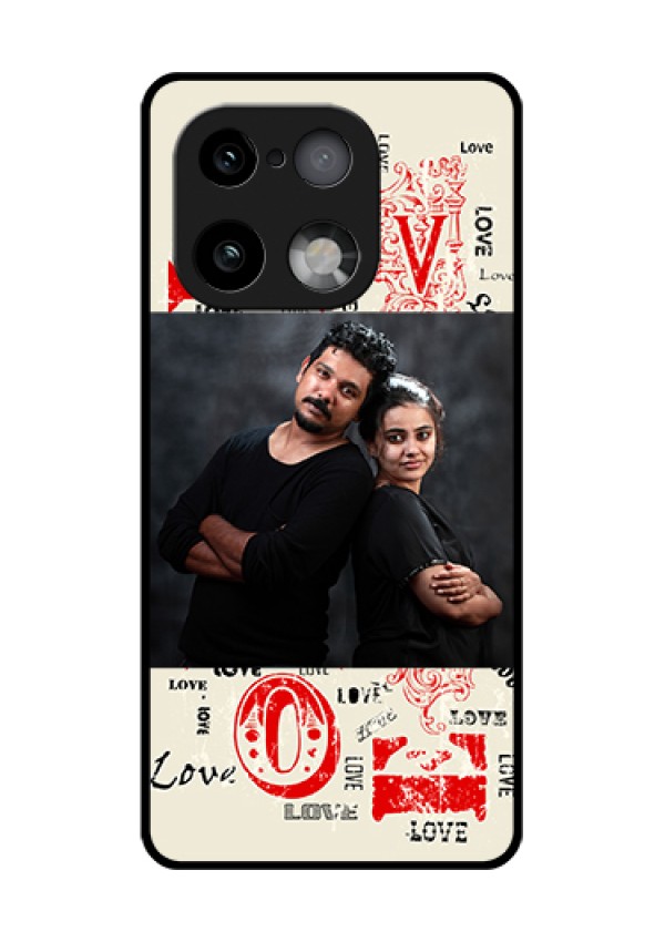 Realme 16 Pro Plus 5G Custom Glass Phone Case - Trendy Love Design Case