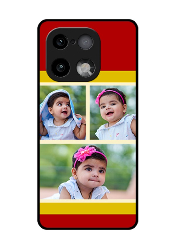 Realme 16 Pro Plus 5G Custom Glass Phone Case - Multiple Pic Upload Design