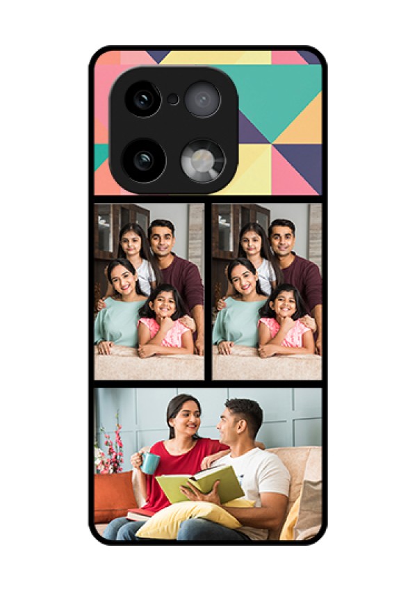 Realme 16 Pro Plus 5G Custom Glass Phone Case - Bulk Pic Upload Design