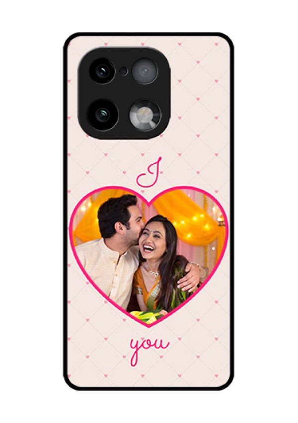 Realme 16 Pro Plus 5G Custom Glass Phone Case - Heart Shape Design