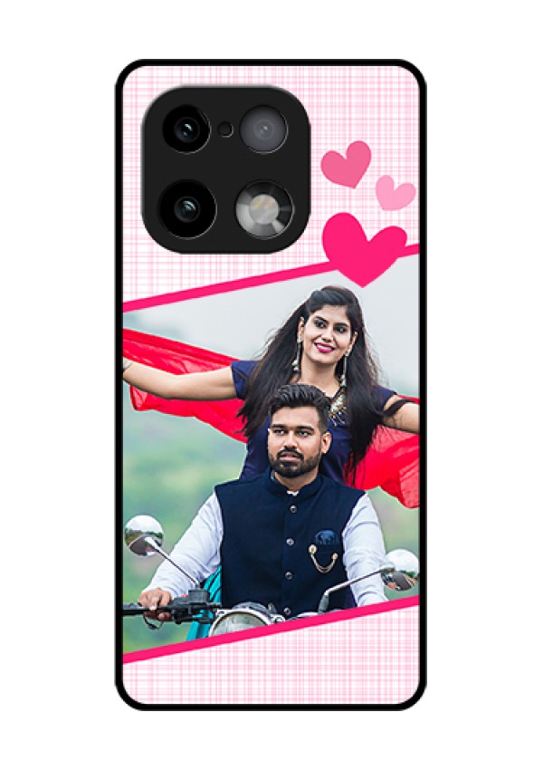 Realme 16 Pro Plus 5G Custom Glass Phone Case - Love Shape Heart Design
