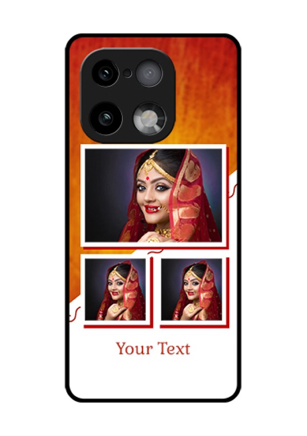 Realme 16 Pro Plus 5G Custom Glass Phone Case - Wedding Memories Design
