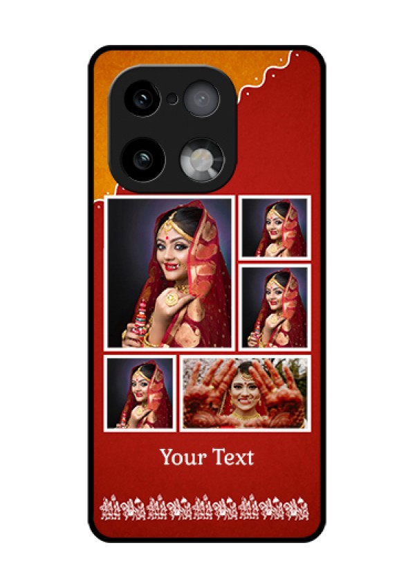 Realme 16 Pro Plus 5G Custom Glass Phone Case - Wedding Pic Upload Design