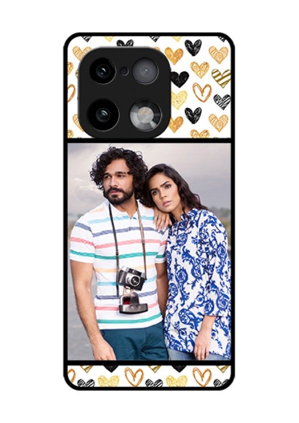 Realme 16 Pro Plus 5G Custom Glass Phone Case - Love Symbol Design