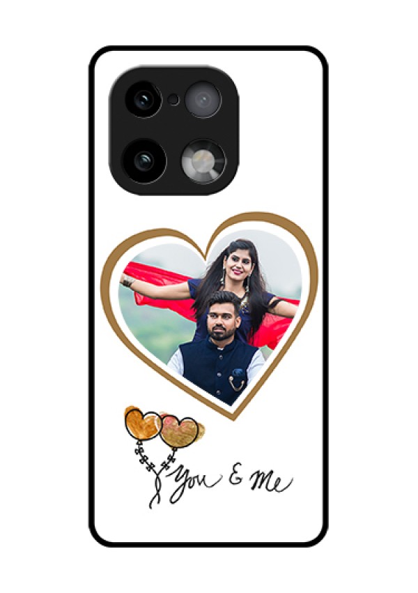 Realme 16 Pro Plus 5G Custom Glass Phone Case - You & Me Design