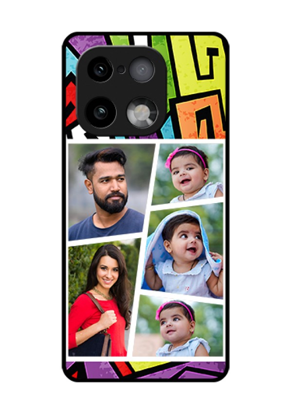 Realme 16 Pro Plus 5G Custom Glass Phone Case - Graffiti Pattern Design