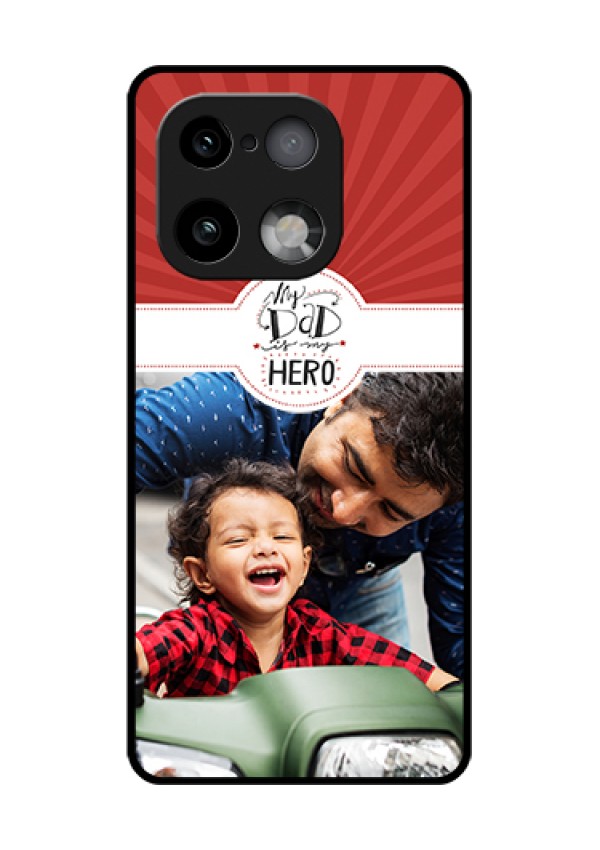 Realme 16 Pro Plus 5G Custom Glass Phone Case - My Dad Hero Design