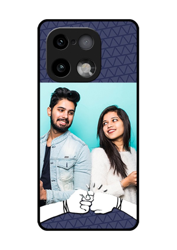 Realme 16 Pro Plus 5G Custom Glass Phone Case - With Best Friends Design
