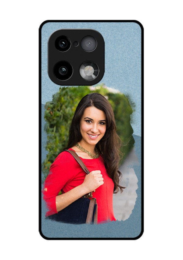 Realme 16 Pro Plus 5G Custom Glass Phone Case - Grunge Line Art Design