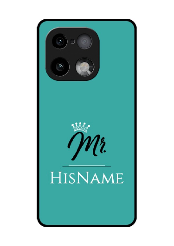 Realme 16 Pro Plus 5G Custom Glass Phone Case - Mr With Name Design