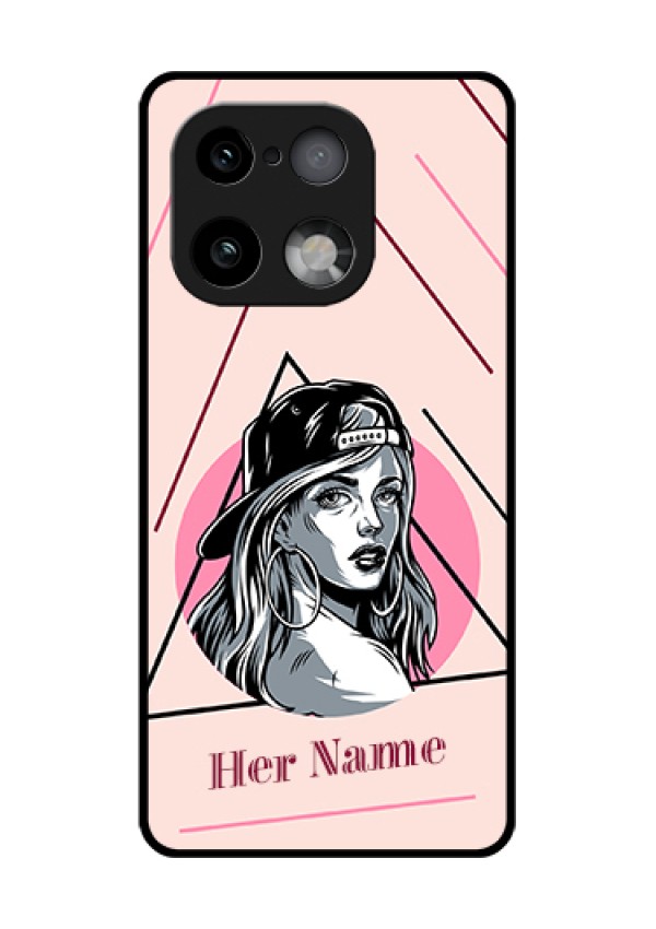Realme 16 Pro Plus 5G Custom Glass Phone Case - Rockstar Girl Design