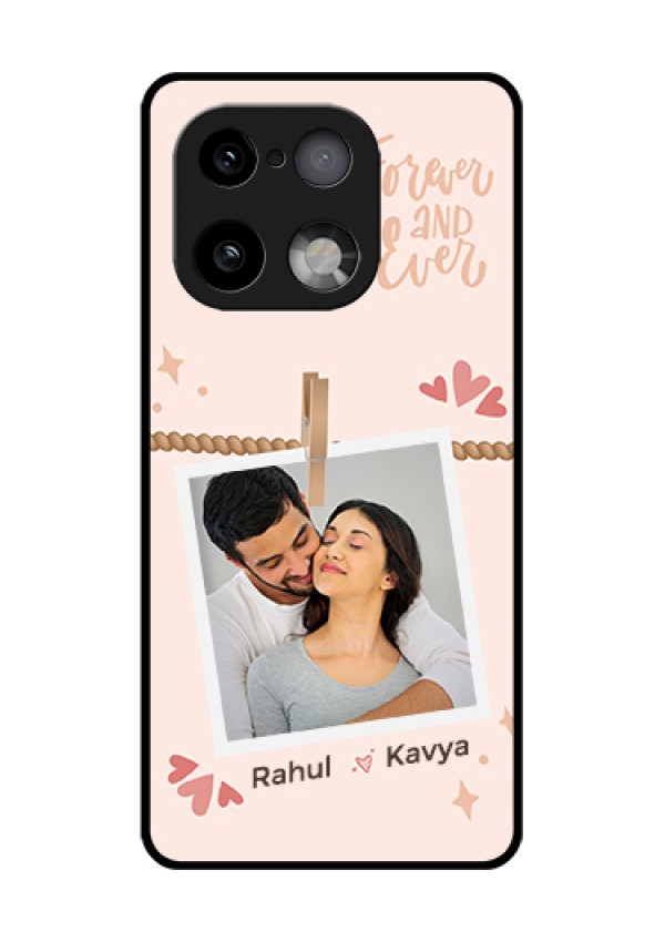 Realme 16 Pro Plus 5G Custom Glass Phone Case - Forever And Ever Love Design