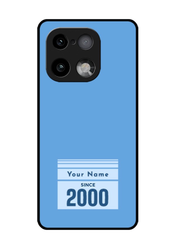 Realme 16 Pro Plus 5G Custom Glass Phone Case - Custom Year Of Birth Design