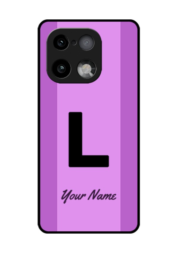 Realme 16 Pro Plus 5G Custom Glass Phone Case - Tricolor Custom Text Design