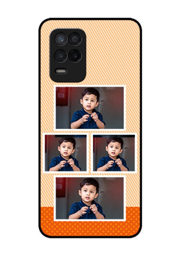 Realme 8 5G Photo Printing on Glass Case - Bulk Photos Upload Design
