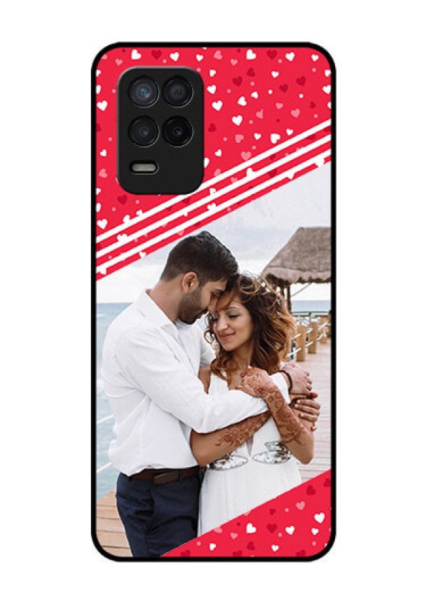 Realme 8 5G Custom Glass Mobile Case - Valentines Gift Design