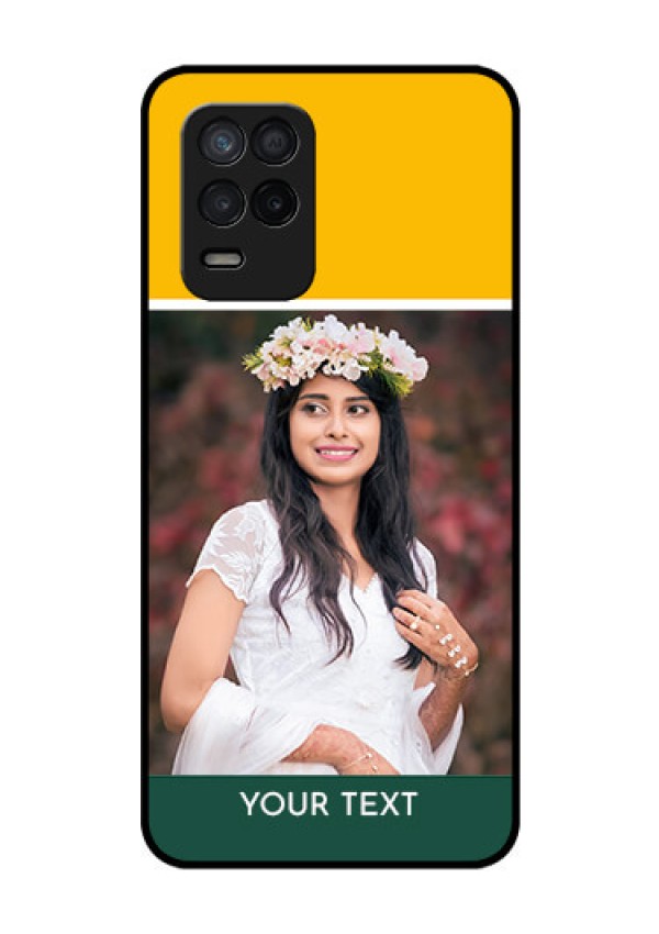 Realme 8 5G Photo Printing on Glass Case - Love You Design