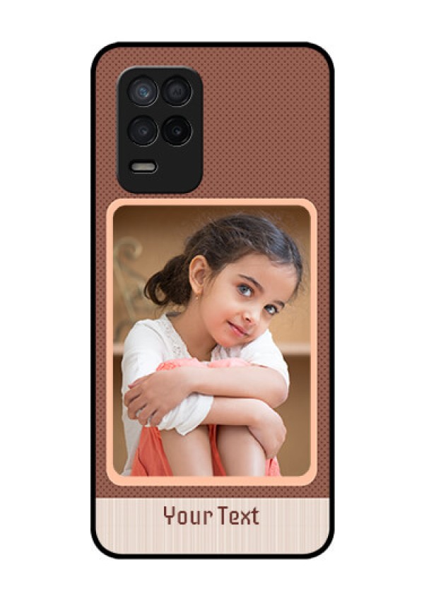 Realme 8 5G Custom Glass Phone Case - Simple Pic Upload Design