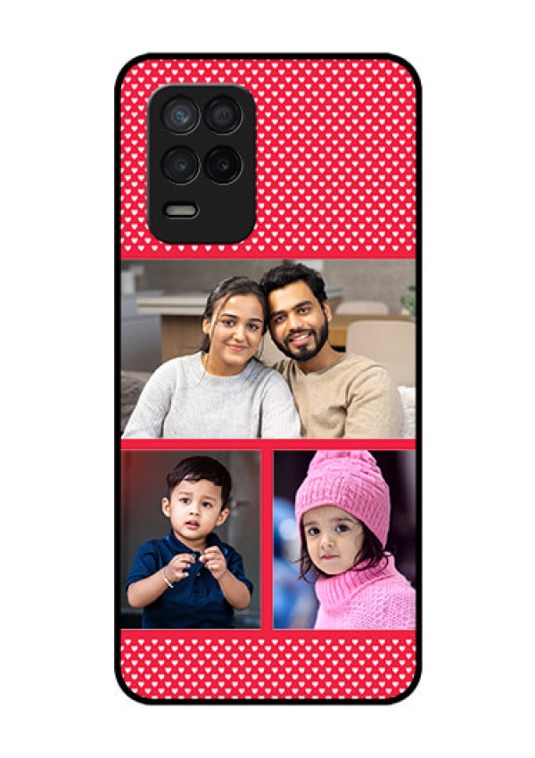 Realme 8 5G Personalized Glass Phone Case - Bulk Pic Upload Design
