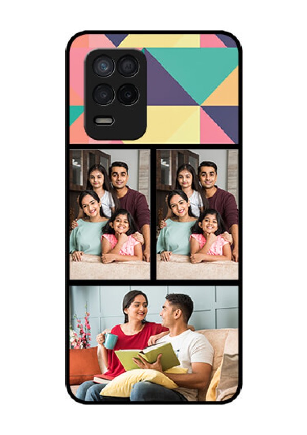 Realme 8 5G Custom Glass Phone Case - Bulk Pic Upload Design
