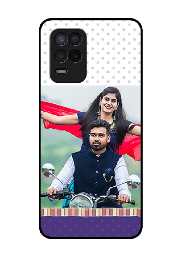 Realme 8 5G Photo Printing on Glass Case - Cute Family Design