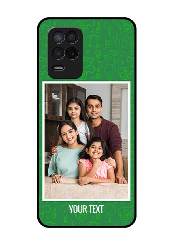 Realme 8 5G Personalized Glass Phone Case - Picture Upload Design