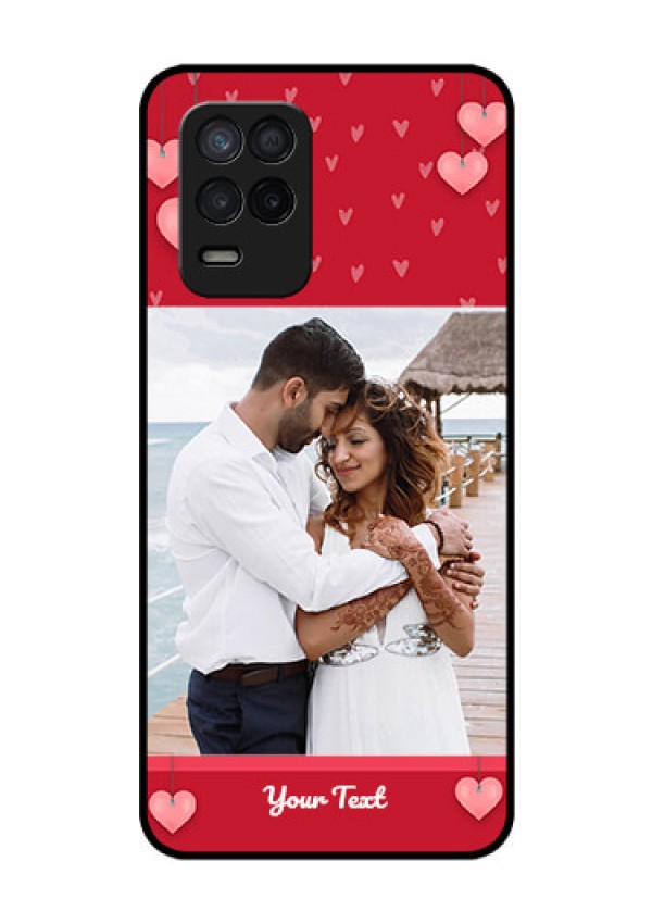 Realme 8 5G Custom Glass Phone Case - Valentines Day Design