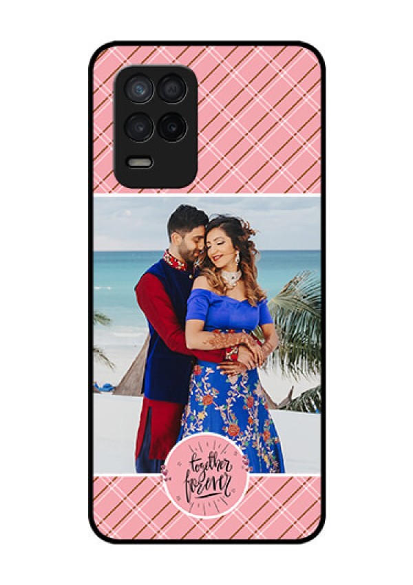 Realme 8 5G Personalized Glass Phone Case - Together Forever Design