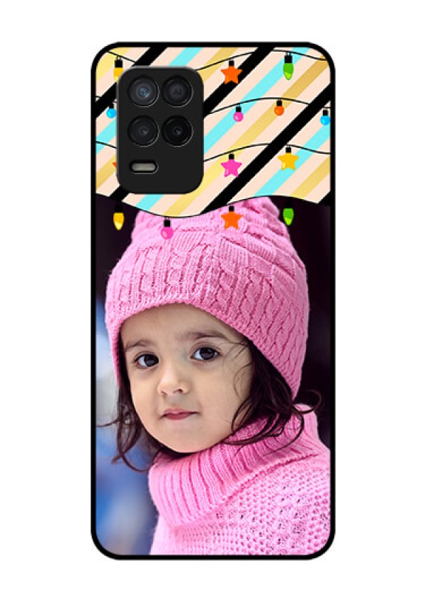 Realme 8 5G Custom Glass Mobile Case - Lights Hanging Design