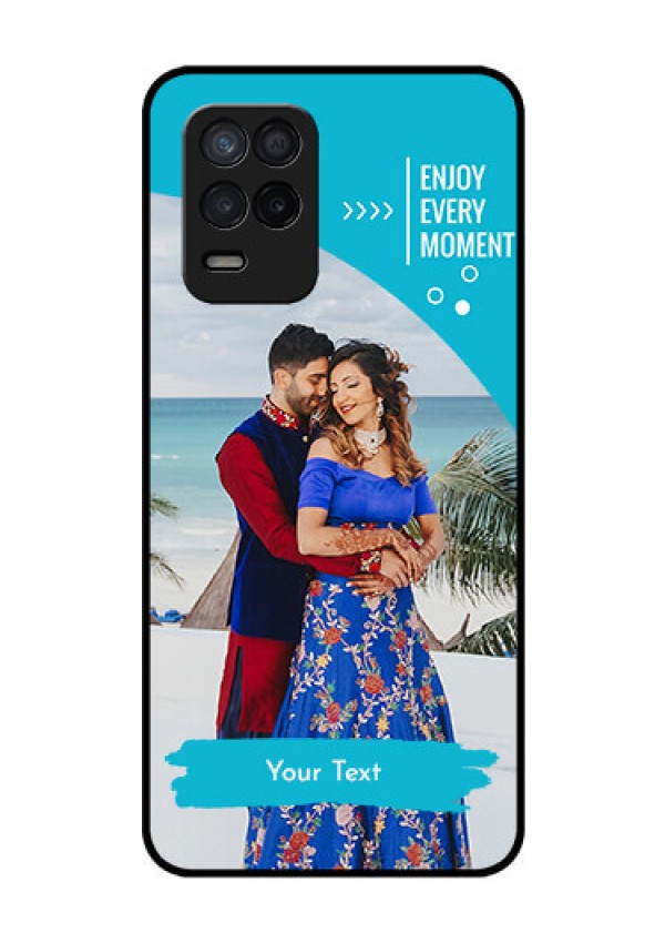 Realme 8 5G Custom Glass Mobile Case - Happy Moment Design