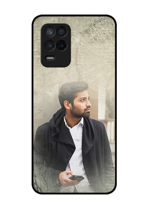 Realme 8 5G Custom Glass Phone Case - with vintage design