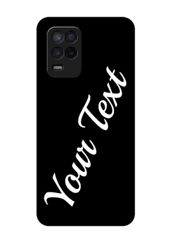 Realme 8 5G Custom Glass Mobile Cover with Your Name