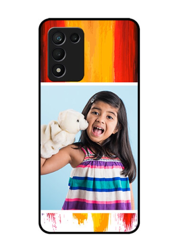 Realme 9 5G Speed Edition Personalized Glass Phone Case - Multi Color Design