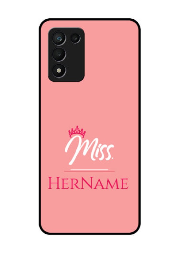 Realme 9 5G Speed Edition Custom Glass Phone Case Mrs with Name