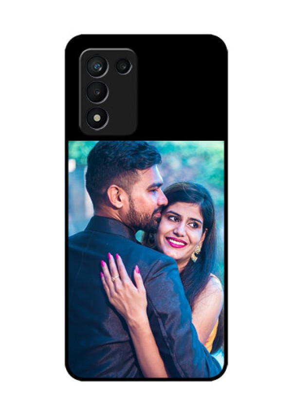 Realme 9 5G Speed Edition Custom Glass Phone Case - Upload Full Picture With Custom Color Design