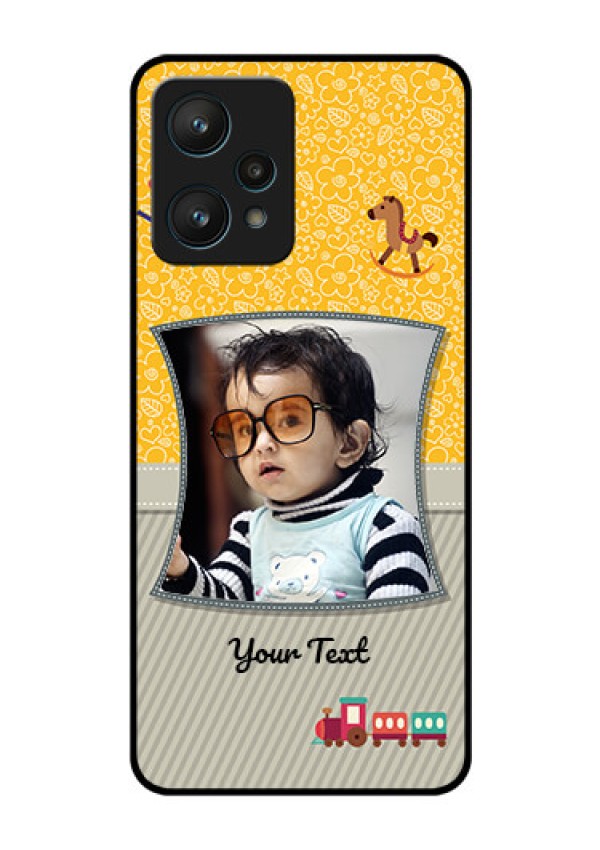 Realme 9 Pro 5G Personalized Glass Phone Case - Baby Picture Upload Design