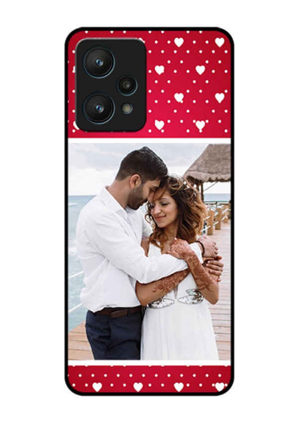 Realme 9 Pro 5G Photo Printing on Glass Case - Hearts Mobile Case Design