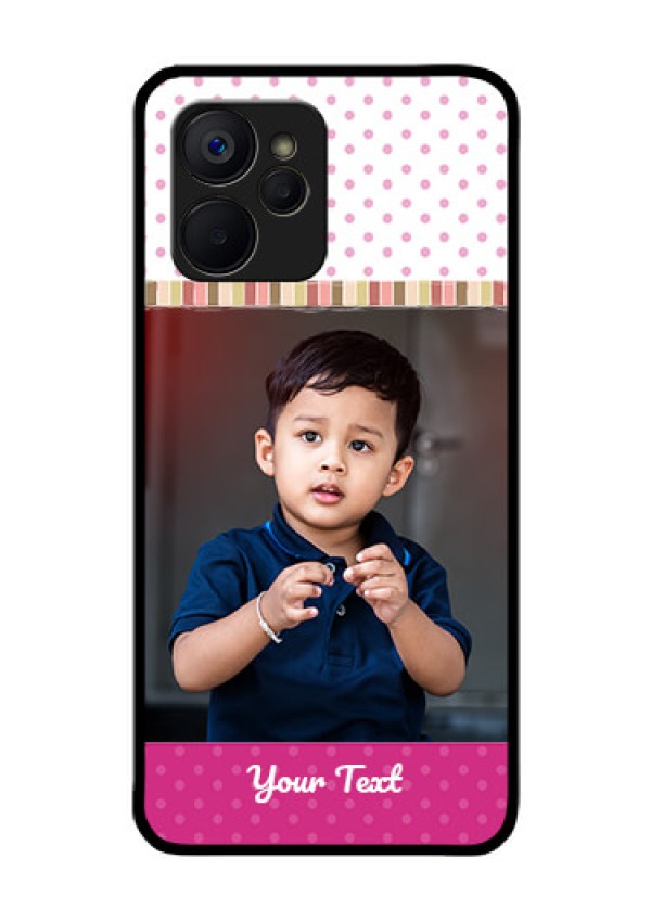 Realme 9i 5G Photo Printing on Glass Case - Cute Girls Cover Design