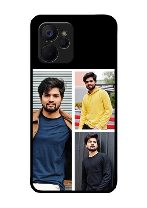 Realme 9i 5G Photo Printing on Glass Case - Upload Multiple Picture Design