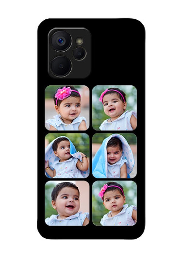 Realme 9i 5G Photo Printing on Glass Case - Multiple Pictures Design